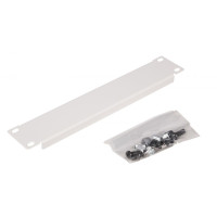 Equip EZBP-10-G, Blindplatte, Grau, Metall, 1U, 25,4 cm (10"), 254 mm