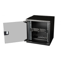 Equip EZMR-10-B, Kabelring, Schwarz, Metall, 1U, 25,4 cm (10"), 254 mm