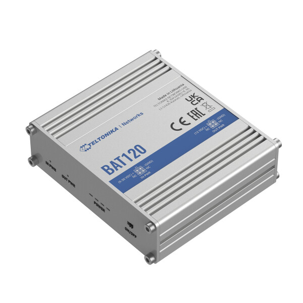Teltonika BAT120, Line-Interaktiv, 22 W, Sägezahn, 9 V, 30 V, 50 Hz