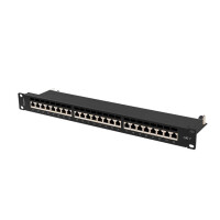 Lanberg PPS7-1024-B, Cat7, F/UTP (FTP), Schwarz, ABS,...
