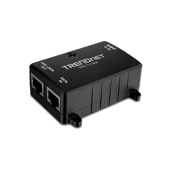 TRENDnet TPE-113GI, Gigabit Ethernet, 10,100,1000 Mbit/s, 10Base-T, 100Base-TX, Leistung, 48 V, 100 - 240 V