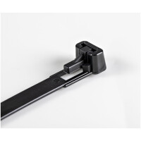 StarTech.com Kabelbinder - 254x7 mm, wiederverwendbar,...