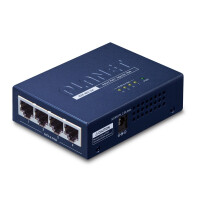 Planet PoE 802.3at Injektor 4-Port RJ-45 Hub, 10/100/1000...