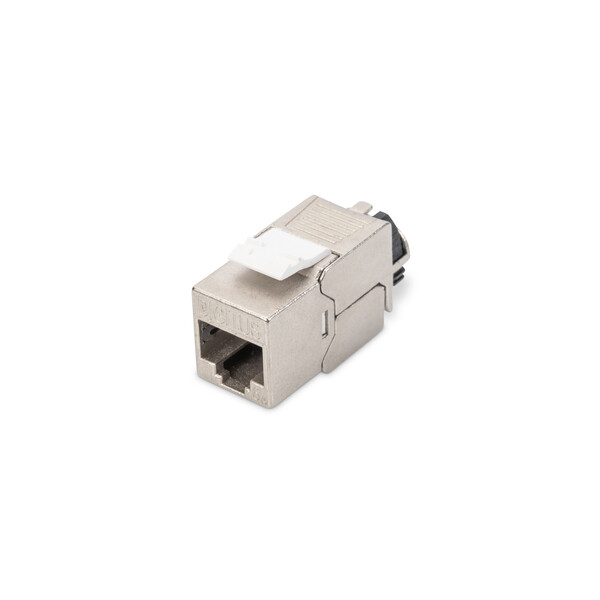DIGITUS CAT 6A Keystone Modul, geschirmt mit intelligentem Kabelmanager