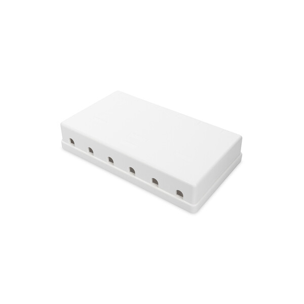 DIGITUS Konsolidierungs-Punkt Gehäuse für 6x Keystone Module