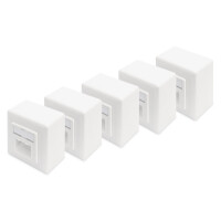 DIGITUS CAT 6, Klasse E, Datendose, Aufputz