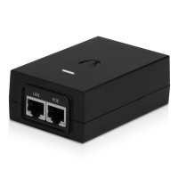 Ubiquiti POE-24-30W-EU, Gigabit Ethernet, 10,100,1000 Mbit/s, Schwarz, RJ-45 (Gigabit), 100-240 V, 50-60 Hz