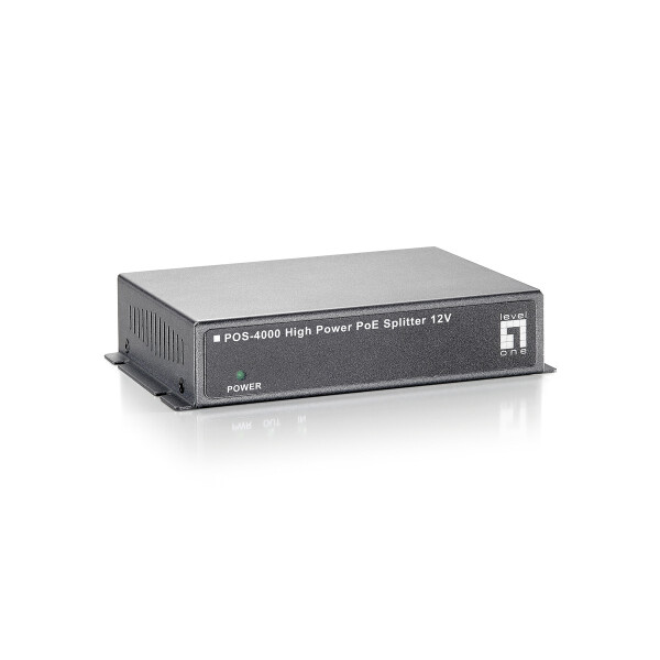 LevelOne POS-4000, IEEE 802.3x, 10/100Base-T, Grau, Leistung, 0 - 50 °C, 5 - 95%