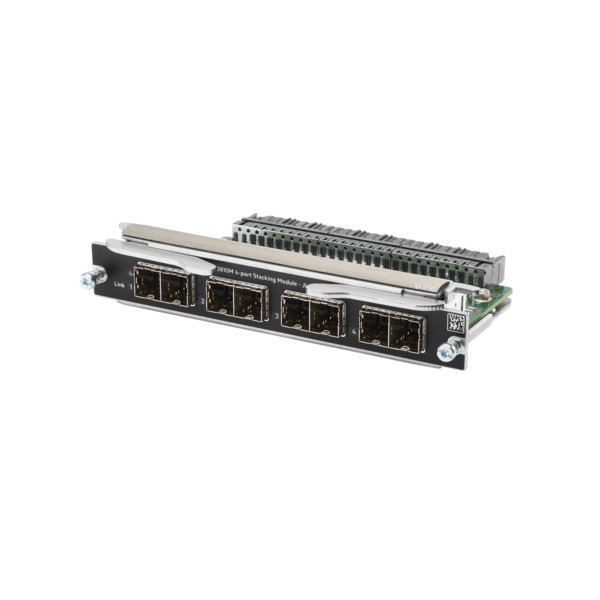 HPE Aruba Networking Aruba 3810M 4-port Stacking Module, Aruba 3810M, 148,6 x 85,9 x 26,2 mm, 260 g