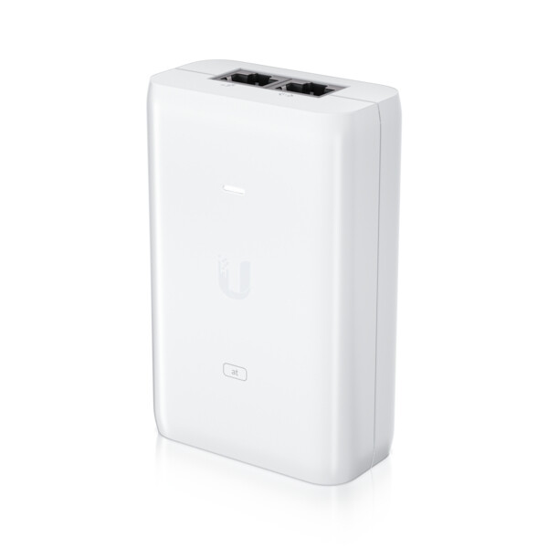 Ubiquiti U-POE-AT, Gigabit Ethernet, IEEE 802.3at, Weiß, 30 W, 48 V, 156 g