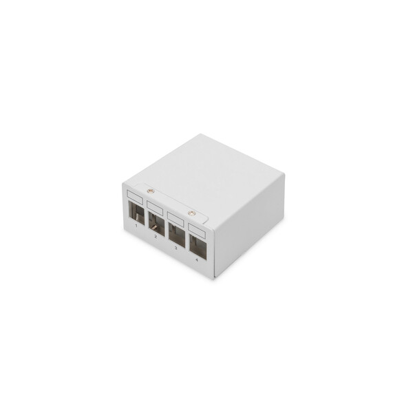 DIGITUS Modulares Desktop Patch Panel, geschirmt, 4-Port