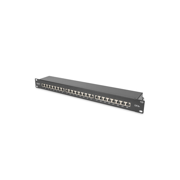 DIGITUS CAT 6A, Klasse EA Patch Panel, geschirmt