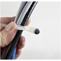StarTech.com 20 cm Kabelbinder mit Öse - 4 mm breit,...