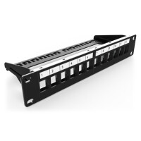 DIGITUS Modulares Patchpanel, 12-Port