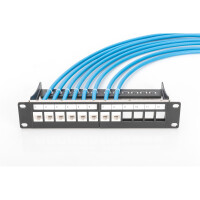 DIGITUS Modulares Patchpanel, 12-Port