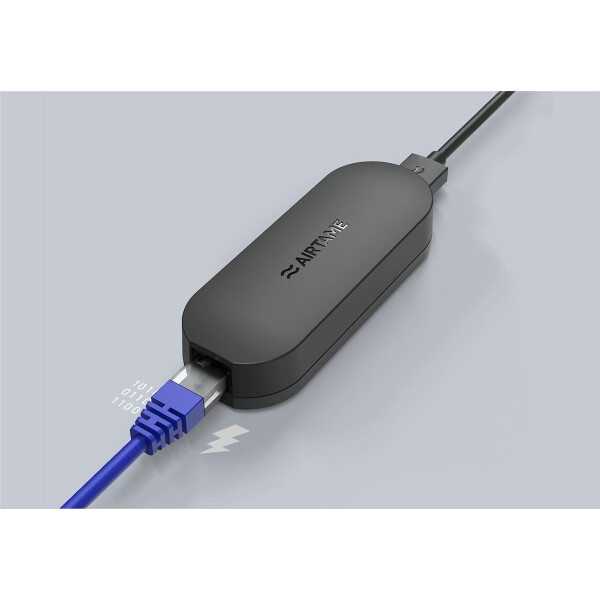 Airtame AT-PoE, Gigabit Ethernet, 10,100,1000 Mbit/s, IEEE 802.3af, IEEE 802.3at, Schwarz, Aktivität, Link, CE B, FCC, ISED