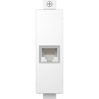Vision TC3 RJ45/KS, RJ-45, 6a, Weiblich, Gerade, Gold, Weiß