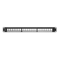 Lanberg PPKS-1024-B, RJ-45, Schwarz,...