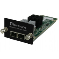 LevelOne MDU-0211, 10 Gigabit Ethernet, SFP+, GTL-2881 GTL-2882 GTL-2891, 61 mm, 168 mm, 39 mm