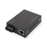 DIGITUS Gigabit Medienkonverter, RJ45 / SC