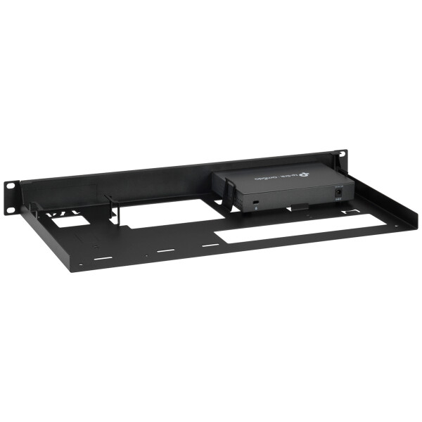 Rackmount.IT RM-OM-T1, Montageschelle, Schwarz, 1U, RoHS, Niederlande, ER605 GS305P GS308 GS308P GS308T OC200