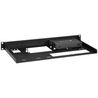 Rackmount.IT RM-OM-T1, Montageschelle, Schwarz, 1U, RoHS,...