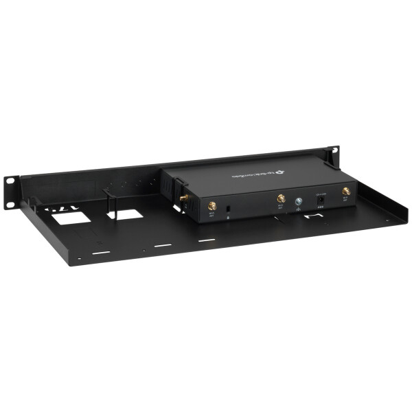 Rackmount.IT RM-OM-T2, Montageschelle, Schwarz, 1U, RoHS, Niederlande, ER706W ER706W-4G ER707-M2 ER7206 OC200