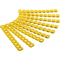 Wentronic Goobay 72518, Gelb, PVC, 90 Stück(e),...