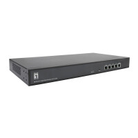 LevelOne Gigabit WLAN-Controller für bis zu 256 APs, Schwarz, Metall, Aktivität, Link, Leistung, 512 MB, 16 MB, 10,100,1000 Mbit/s