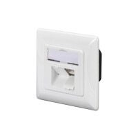 DIGITUS CAT 6A, Klasse EA, Datendose, designkompatibel, Aufputz