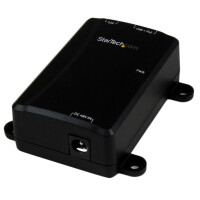 StarTech.com 1 Port Gigabit Midspan - PoE+ Injektor -...
