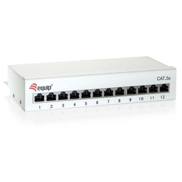 Equip 227362, IEEE 802.3, IEEE 802.5, RJ-45, Gold, Cat6, Grau, ISO/IEC 11801, EN50173, ANSI/TIA/EIA 568