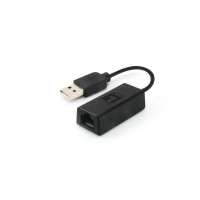LevelOne USB Fast Ethernet Adapter, Kabelgebunden, RJ-45,...