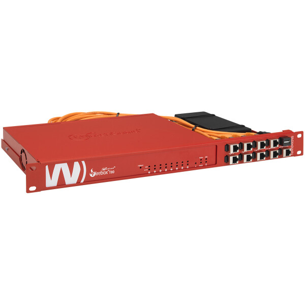 Rackmount.IT RM-WG-T7I, Rot, 1U, WatchGuard Firebox T80, 482 mm, 217 mm, 44 mm