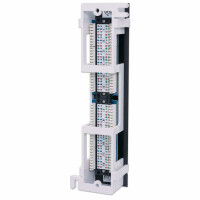 Intellinet 12-Port Cat5e Patchpanel zur Wandmontage, UTP, IEEE 802.3, IEEE 802.3ab, IEEE 802.3u, 10/100/1000BASE-T(X), Gigabit Ethernet, Cat5e, Cat6a, Schwarz, Rackeinbau