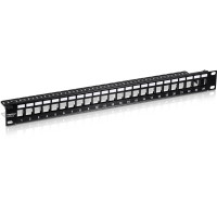 TRENDnet TC-KP24S, Nickel, Schwarz, SPCC, Rackeinbau, 1U,...