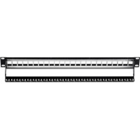 TRENDnet TC-KP24S, Nickel, Schwarz, SPCC, Rackeinbau, 1U, 483 mm