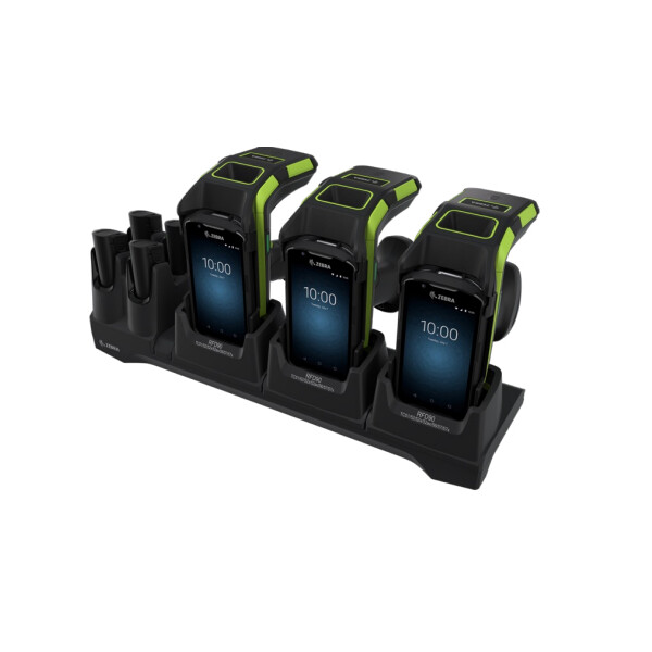 Zebra CR40-3S4T-TC5-G-01, Drinnen, AC, Schwarz