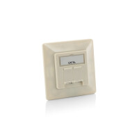 Equip Cat.6A Deutsche Modulblende Frontplattem,...