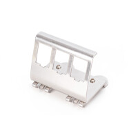 DIGITUS Hutschienenadapter für 3x Keystone Modul