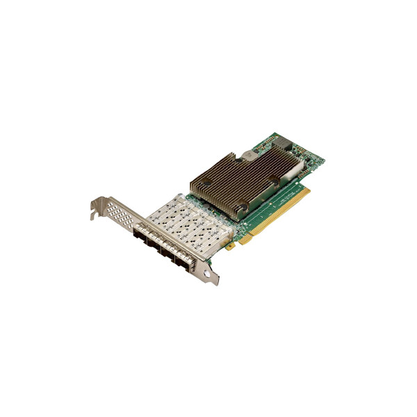 HPE Broadcom BCM57504 Ethernet 10/25Gb 4-port SFP28, Eingebaut, Kabelgebunden, PCI Express, Ethernet / Fiber, 25000 Mbit/s