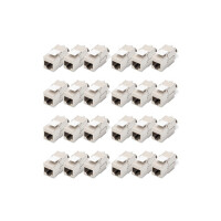 DIGITUS CAT 6A Keystone Modul, geschirmt, werkzeugfreier...