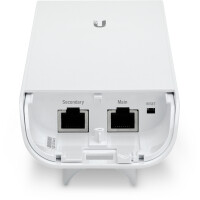 Ubiquiti NanoStation M2, Netzwerkbrücke, WLAN, Ethernet/LAN, Weiß