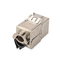 DIGITUS CAT 6A Keystone Modul, geschirmt mit...