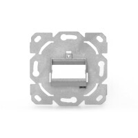 DIGITUS Frontplatte und Einbaurahmen für Multimedia / Keystone Module