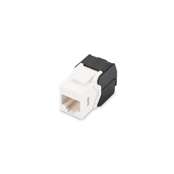 DIGITUS CAT 5e, Klasse D Keystone Modul, ungeschirmt, werkzeugfreier Montageanschluss