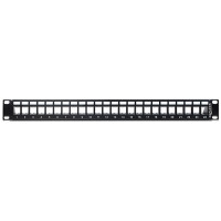 Delock 43277, Schwarz, Rackeinbau, 1U, 482 mm, 92 mm, 44 mm