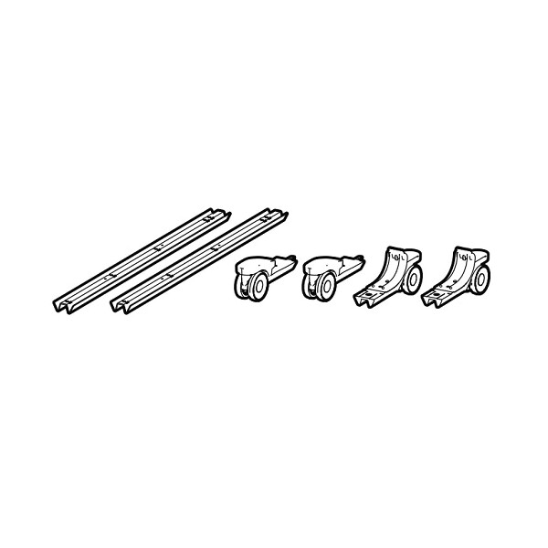 Cisco CS-BRD55P-WUK=, Wheel Upgrade Kit, Grau, 1 Stück(e)