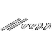Cisco CS-BRD55P-WUK=, Wheel Upgrade Kit, Grau, 1...