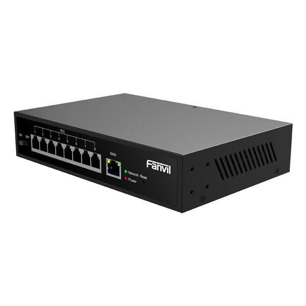 Fanvil PN8, Unmanaged, Fast Ethernet (10/100), Rack-Einbau